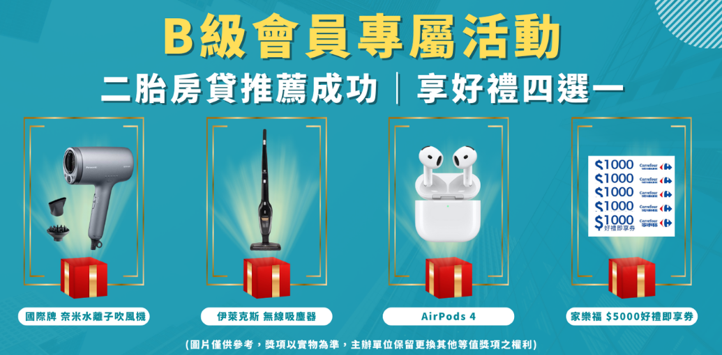 B級會員專屬活動